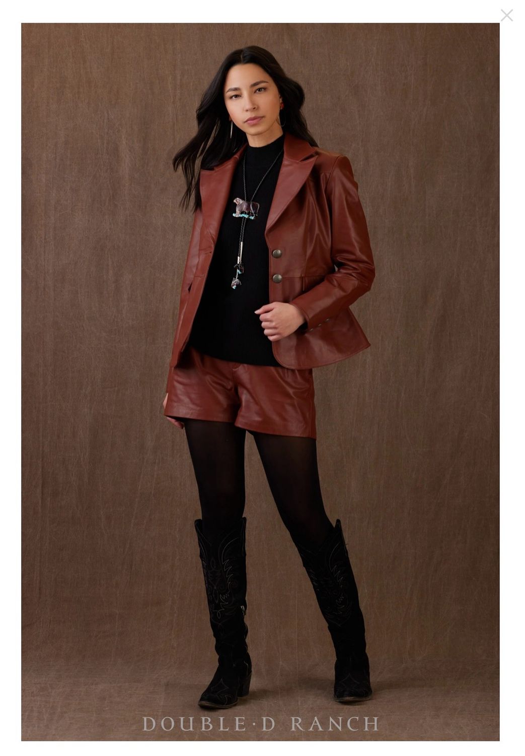 Double D C3345 Bandit Blazer-Luggage