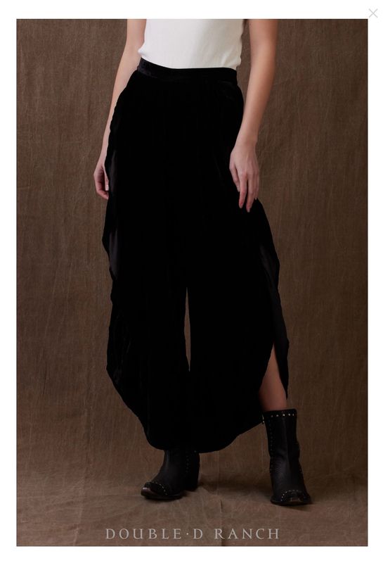 Double D P605 Blue Northern Pant-Black