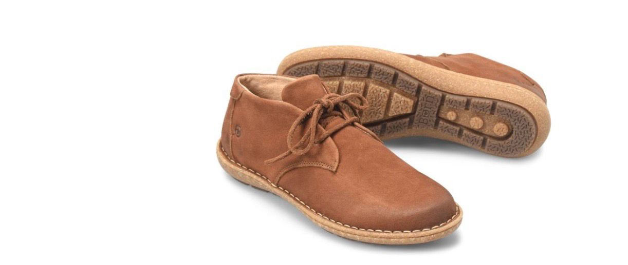 Born BR00625 Nuala II Tan (Maple Leaf) Nubuck