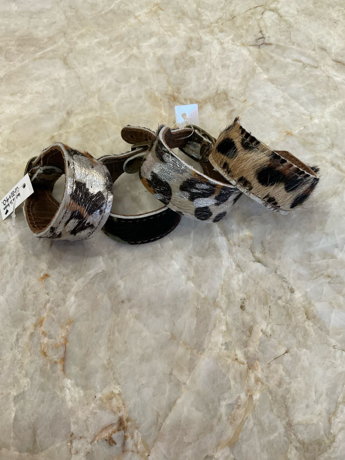 Sandra Ling Buckle Asst Hide Bracelets CO-20 