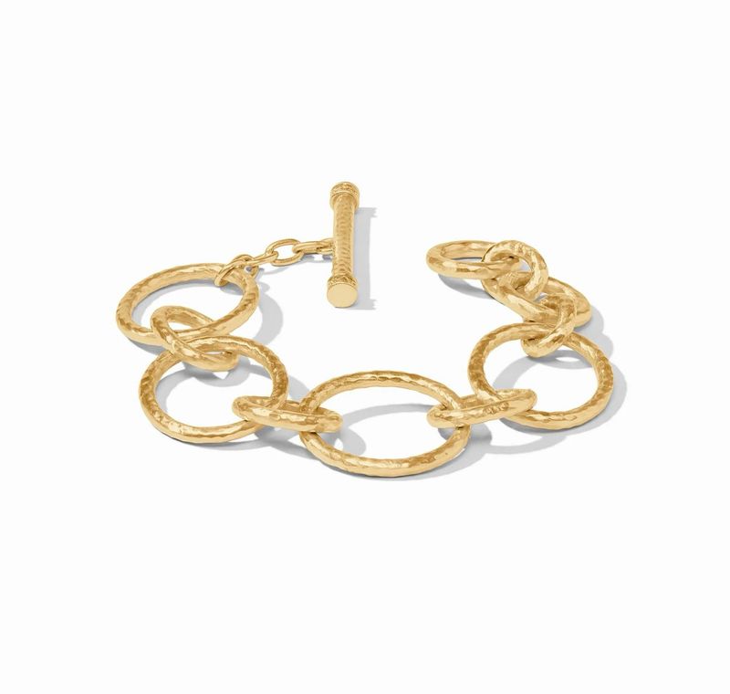 Julie Vos BL210G00 Catalina Light Link Bracelet-Gold O/S