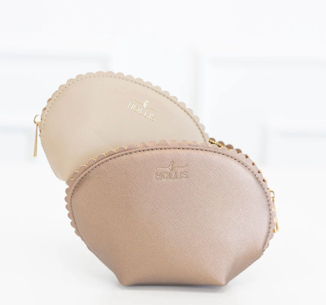 Hollis 04384 Scallop Set -Mocha/Nude