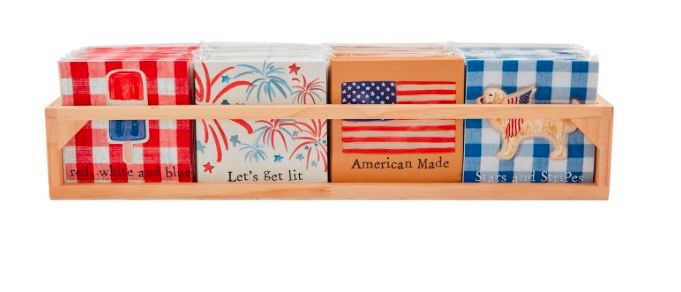 MudPie 40900109 Americana Paper Napkins