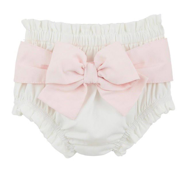 MudPie 10680001W  White Diaper Covers