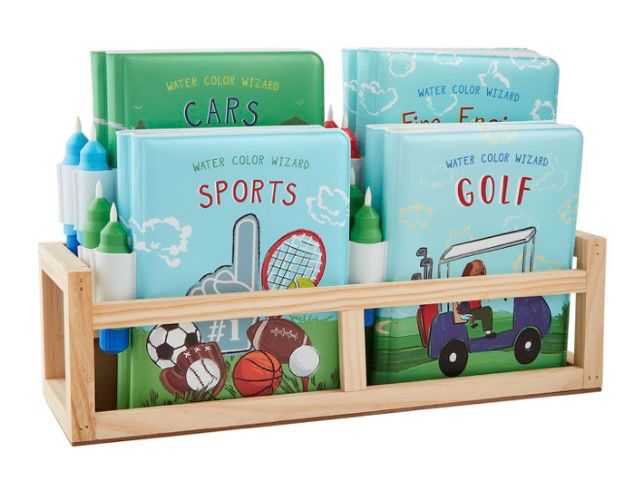 MudPie 11480119 Boy Water Coloring Books