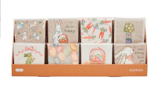 MudPie 40900103 Easter Napkins
