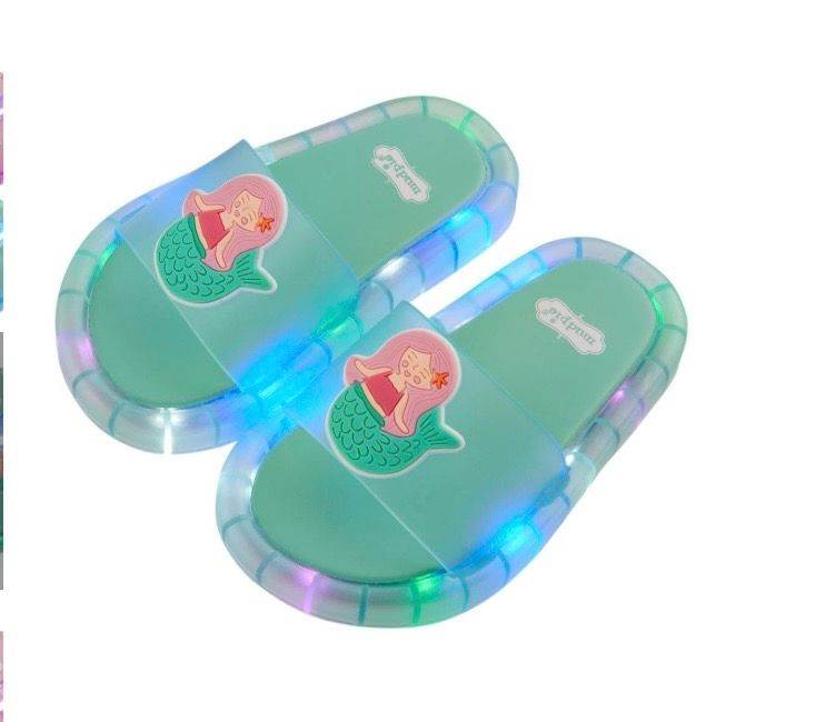 MudPie 12600324M  Mermaid Light Up Sandal