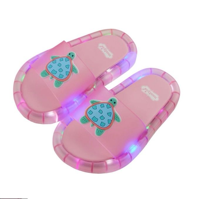 MudPie 12600324T  Turtle Light Up Sandal