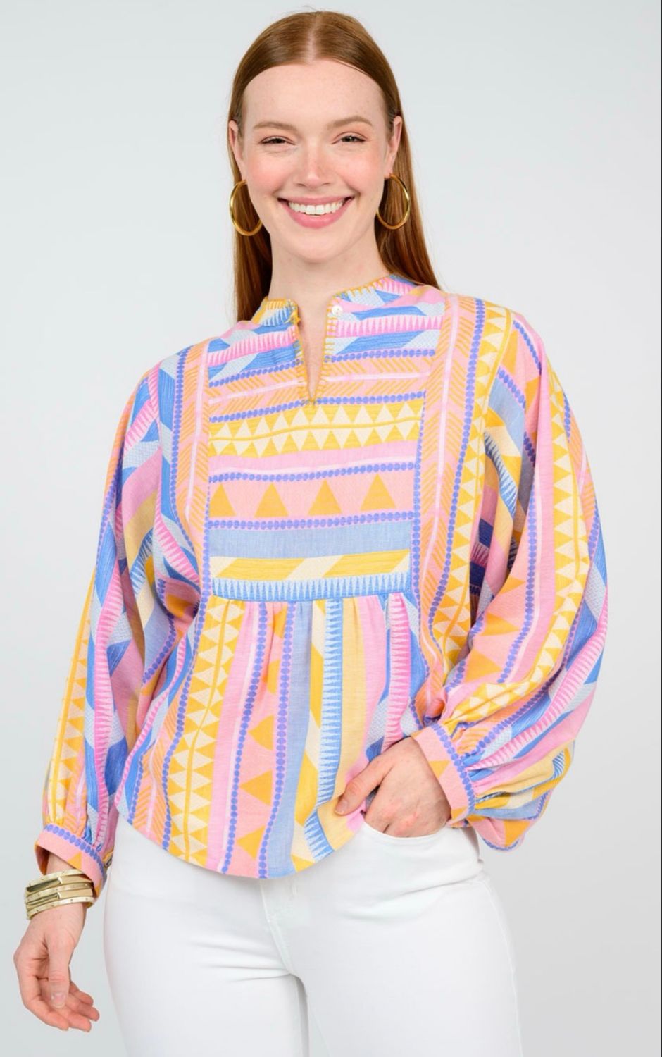 Ivy Jane 641433 Candy Striped Popover