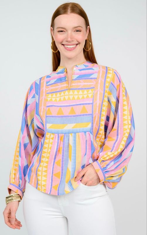 Ivy Jane 641433 Candy Striped Popover