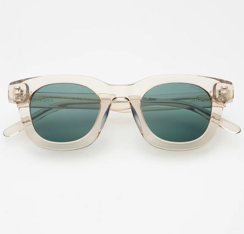 Freyrs Sunglasses 187-1 Deni Acetate Round - Grey