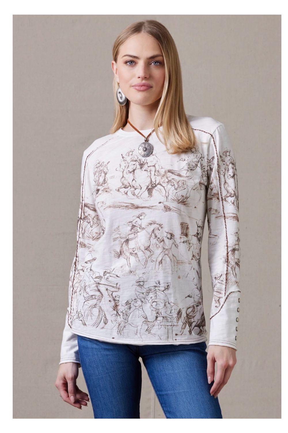 Double D T4038 Take The Reins Tee 
