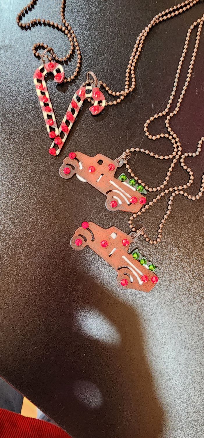 Accessories To Go Christmas Necklace 
