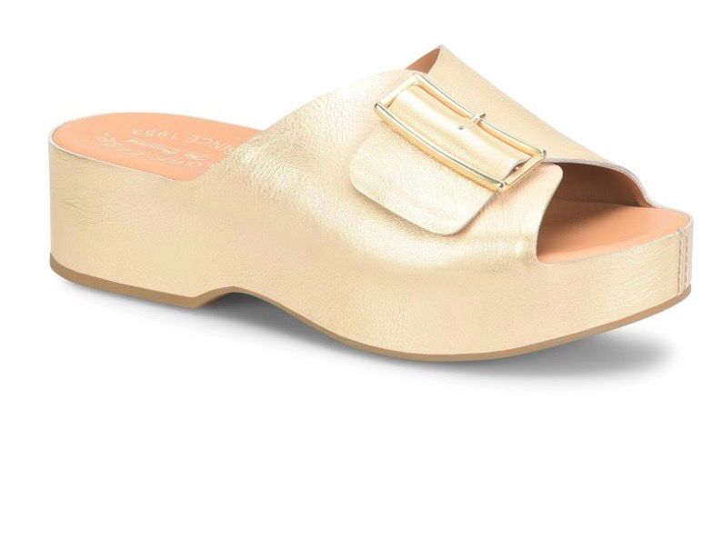 Kork Ease KE0023810 York Sandal-Gold Metallic