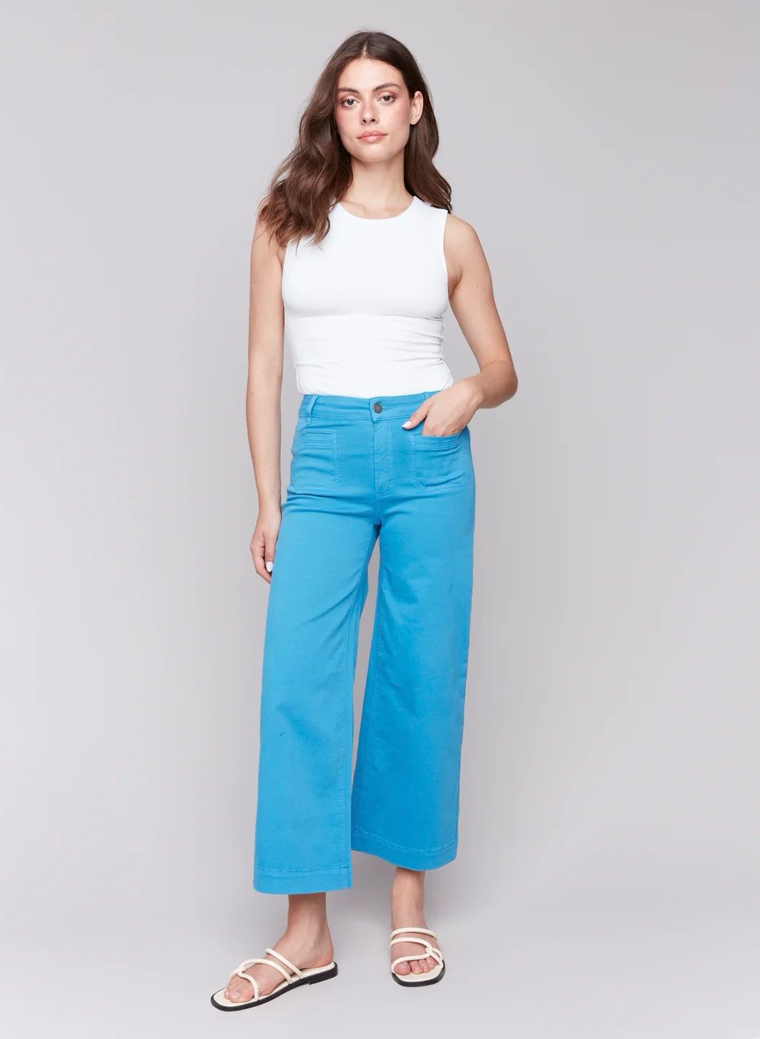 Charlie B C5538R/618A Cropped Flare Front Patch 