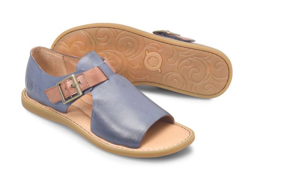 Born BR0067272 Ivey Sandal-Navy/Brown