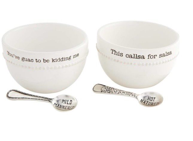 Mudpie 48500173 Salsa &amp; Guacaole Set