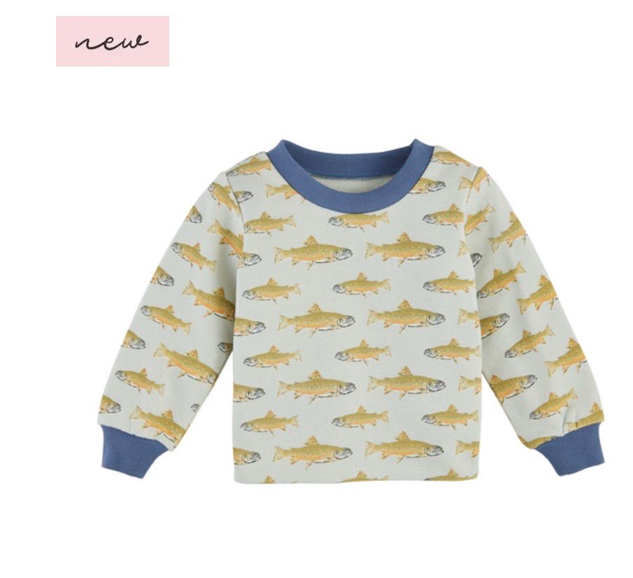 Mudpie 15100238 Fish Lake Sweatshirt