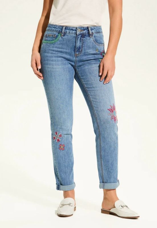 FDJ 2518779 Girlfriend Ankle-Light Blue