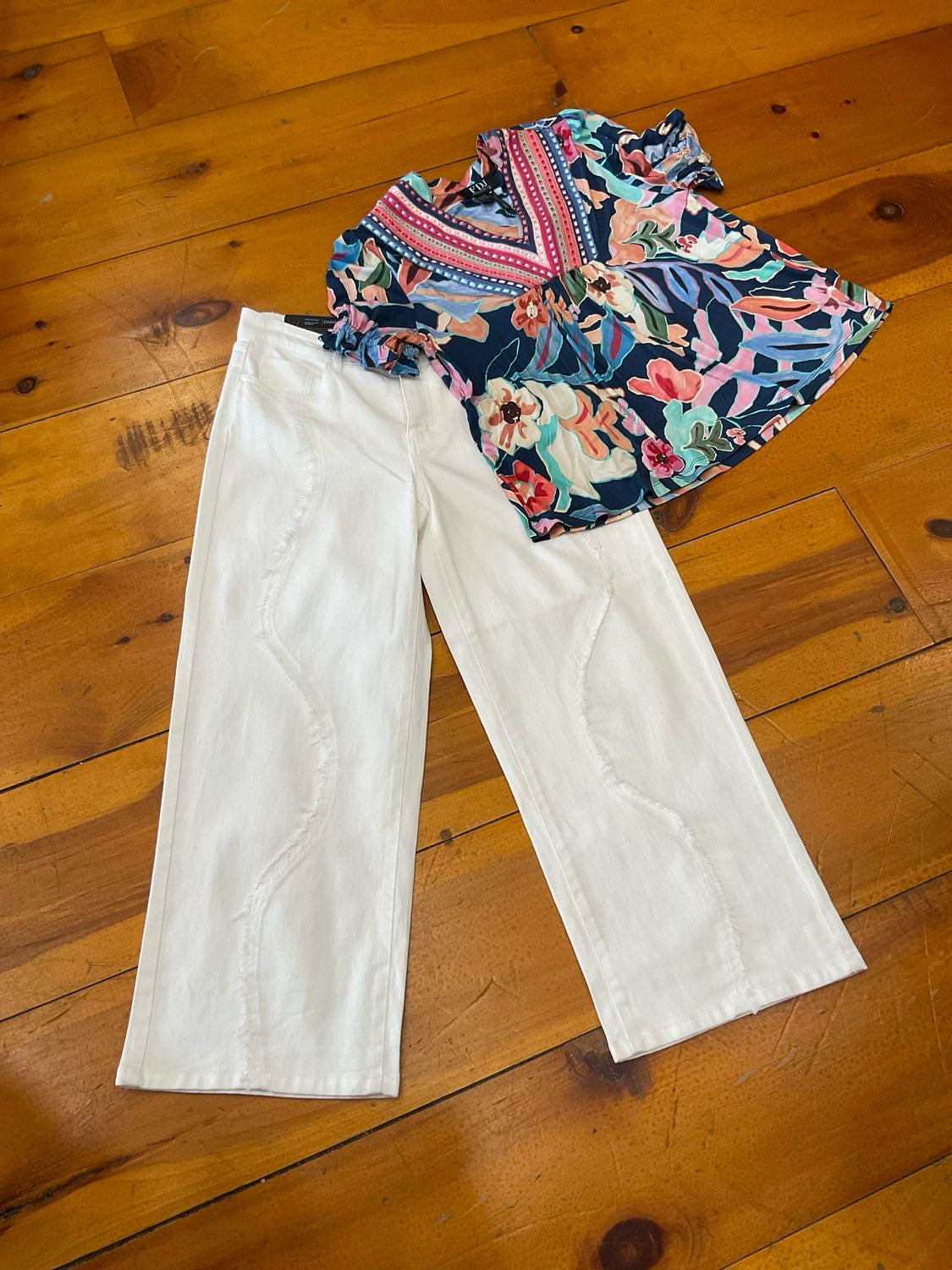 FDJ 5504948 Christina Wide Crop-Ivory