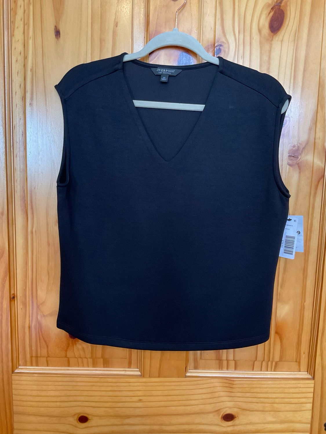 Liverpool LM8F60C9 Dolman V-Neck-Black Modal