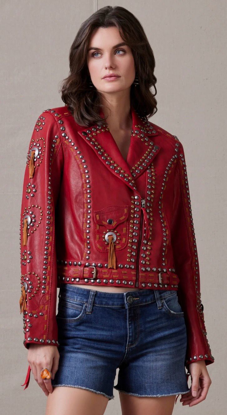 Double D C3387 Tame the Heart Jacket-Cayenne