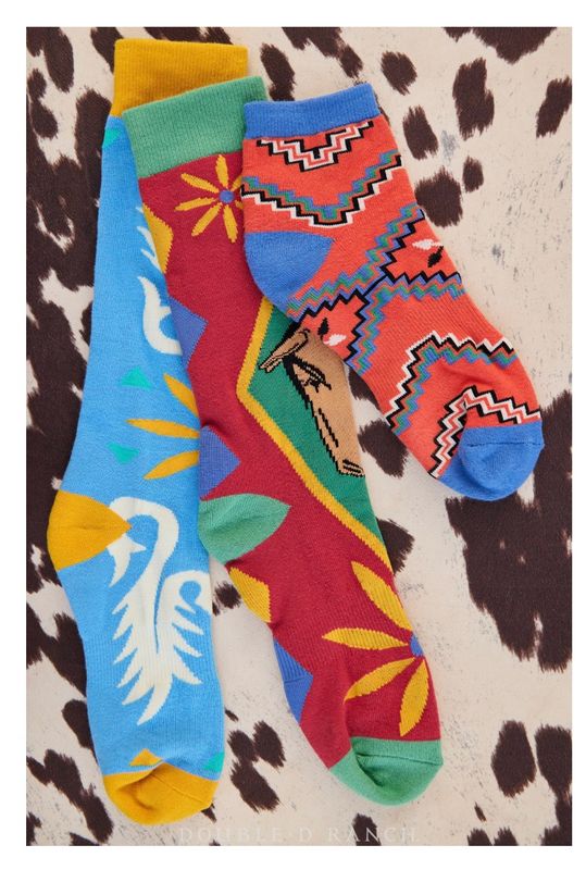 Double D Sock-221 Cowgirl Rising Socks