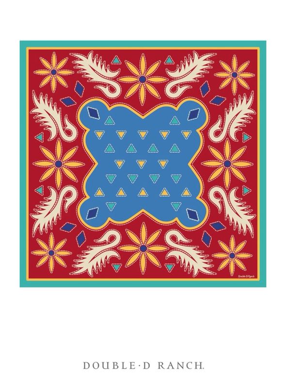 Double D SCARF187 Women of the Range Scarf