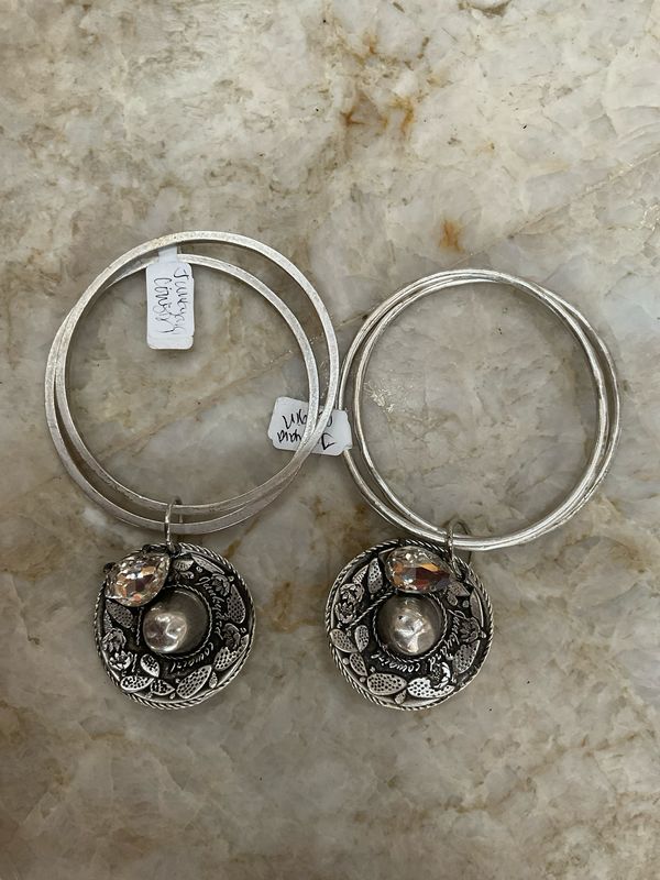 Junkyard Cowgirl Sombrero Bracelet W/Crystal