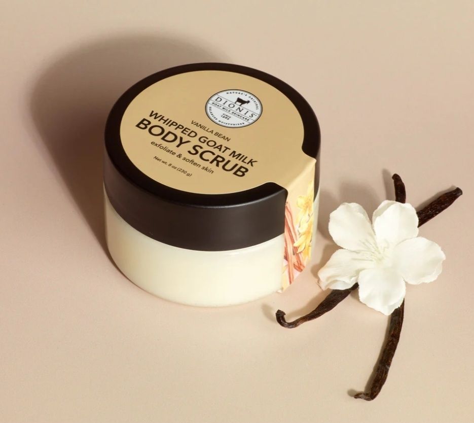 Dionis C34073-8 Body Scrub 8oz. Vanilla Bean