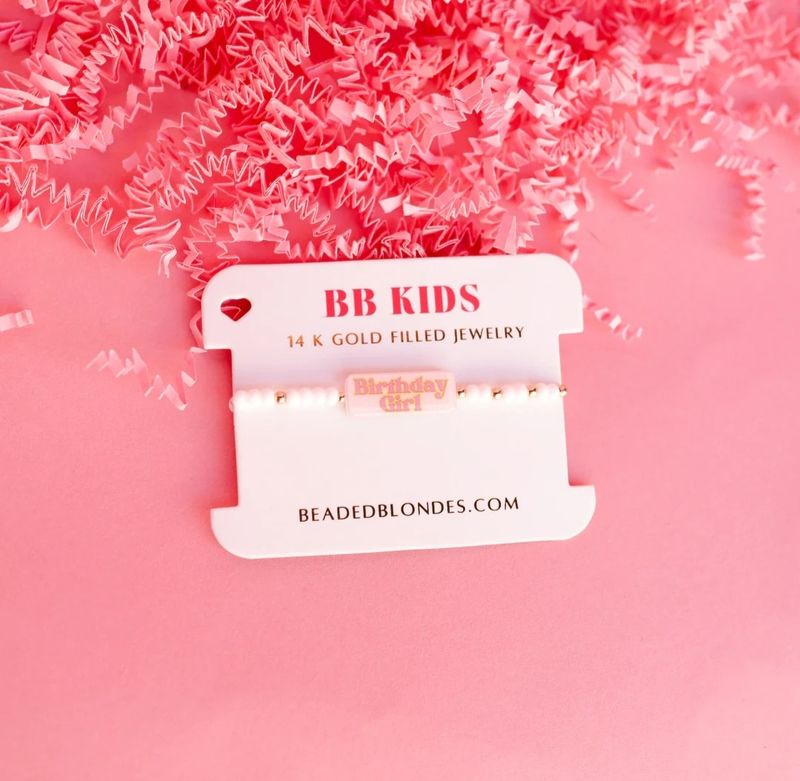 BB KIDS by Beaded Blondes Birthday Girl Kids Sprinkle