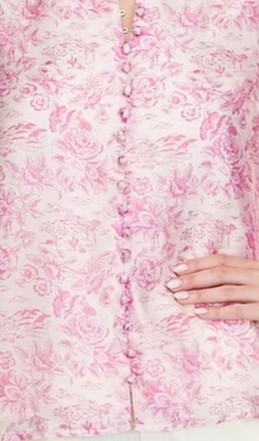 Jade 72C9923 Dimensional Flower Top-Pink Garden