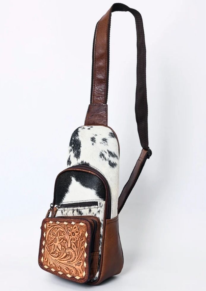 American Darling ADBG1103A Western Leather Sling-Eleanor