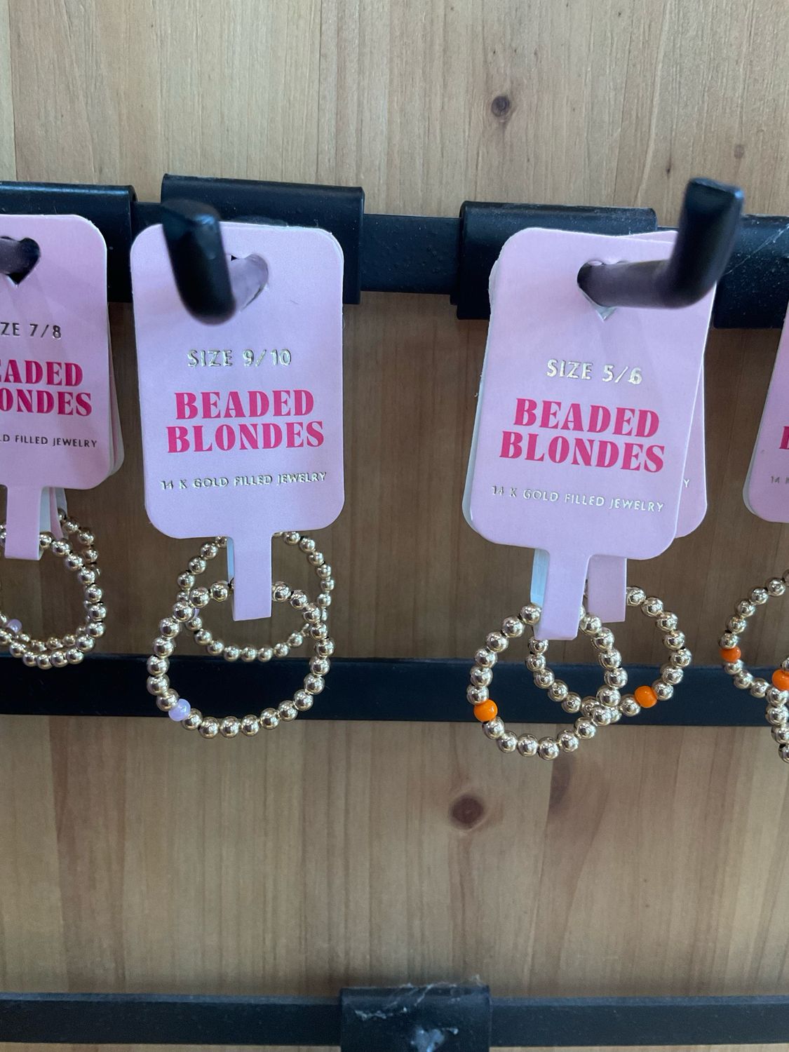 Beaded Blondes May Ring