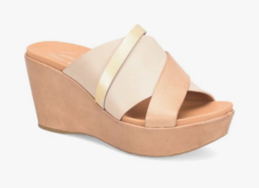 Kork Ease KE0024841 Addie Wedge Sandal-Light Brown