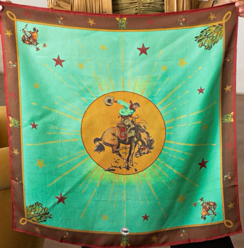 Fringe Scarves Shorty 26&quot;X26&quot;