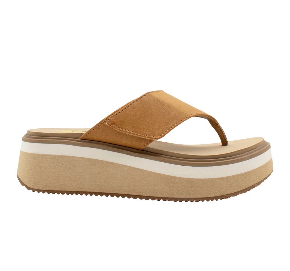 Volatile PV1038 Shitake Faux Leather w/velcro-TAN