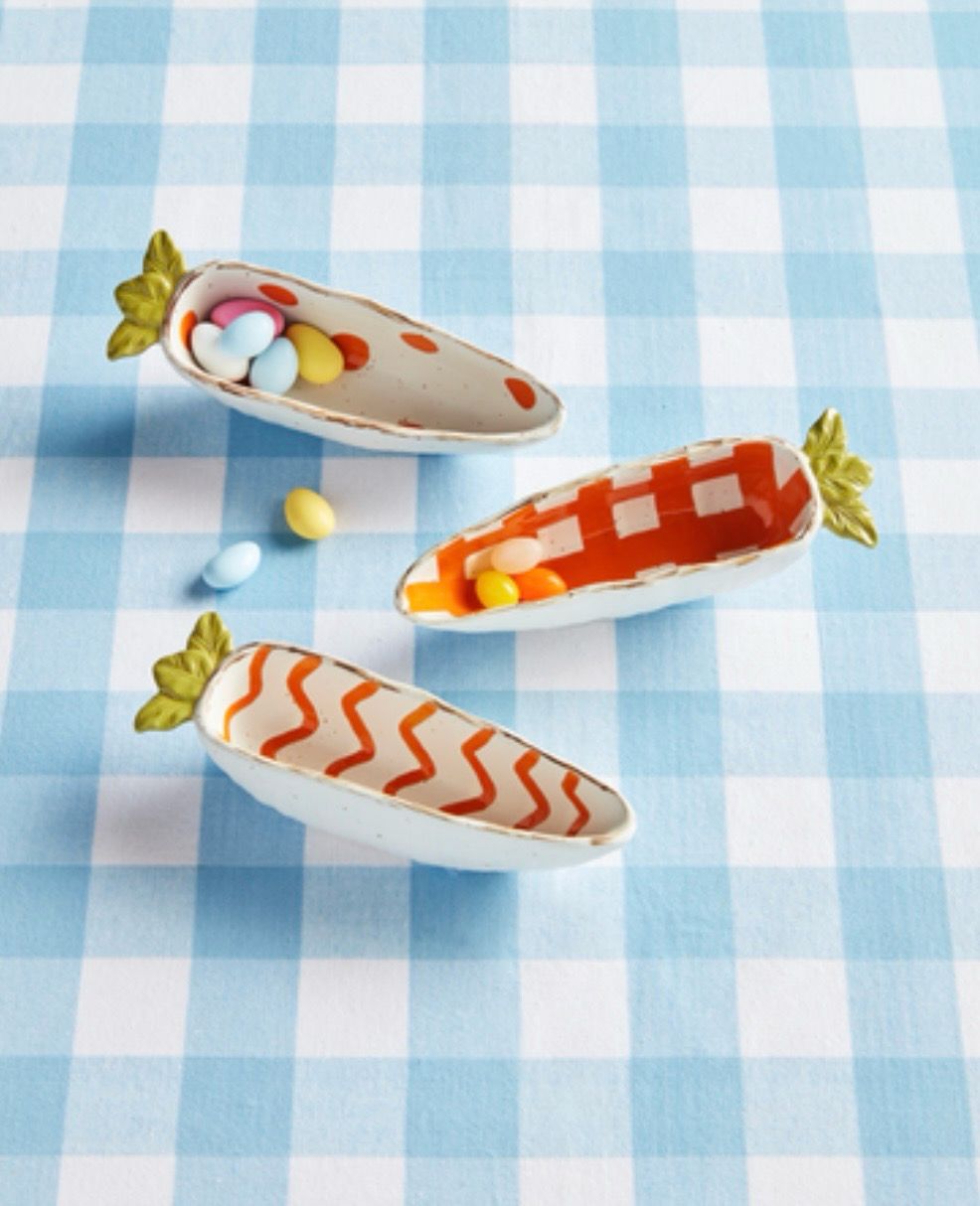 MudPie 41860092 Carrot Candy Dish