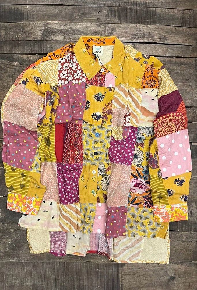 Jaded Gypsy JG66A Patchwork Dreams Top 