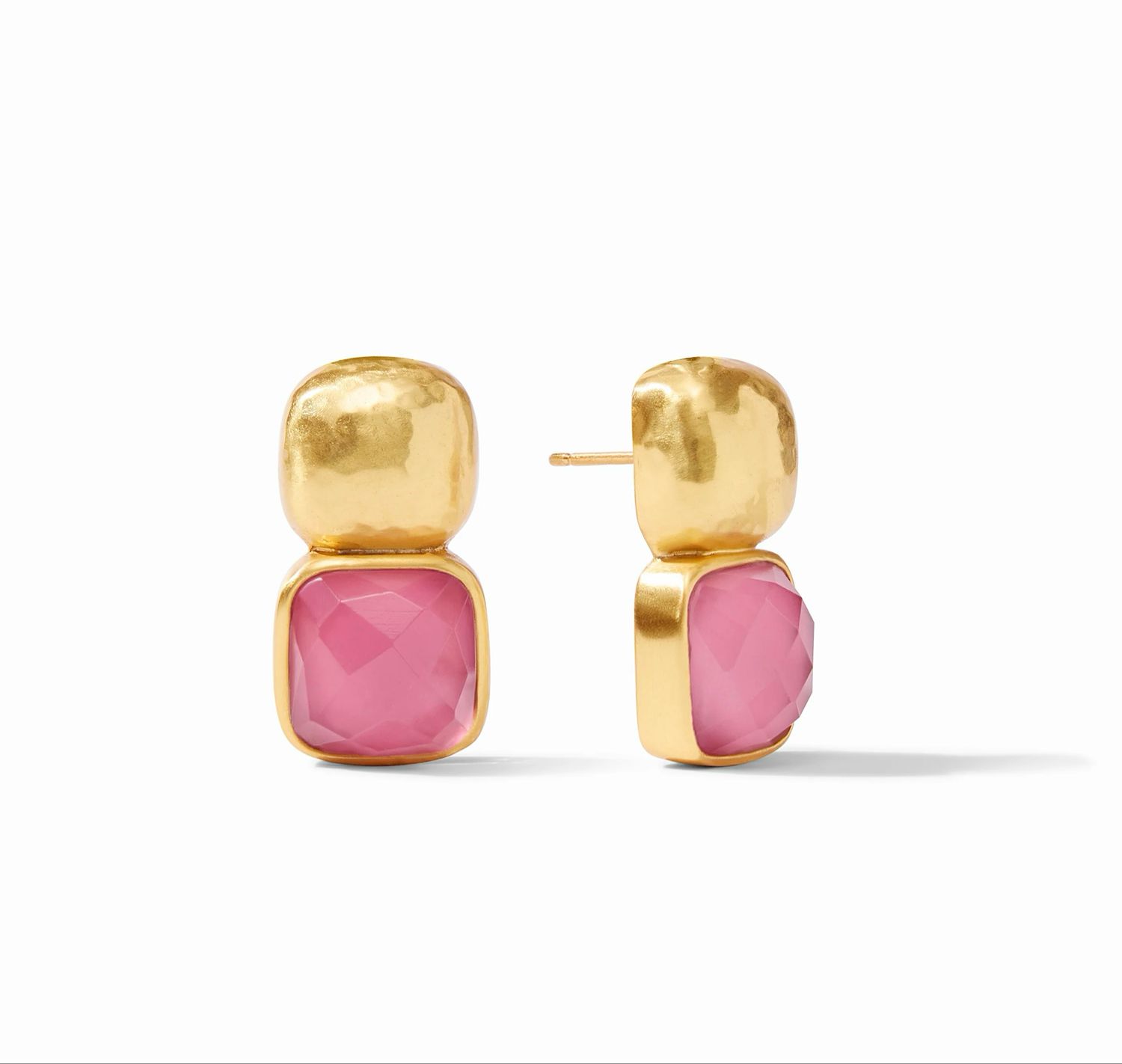 Julie Vos ER540GIPP00 Catalina Earring-Iridescent Peony Pink-O/S