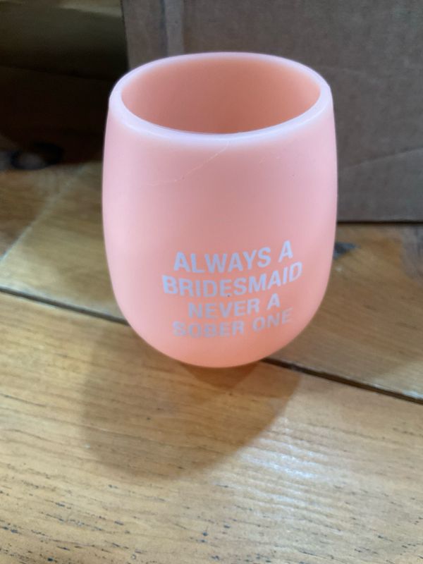 About Face Silicone Wine Cups