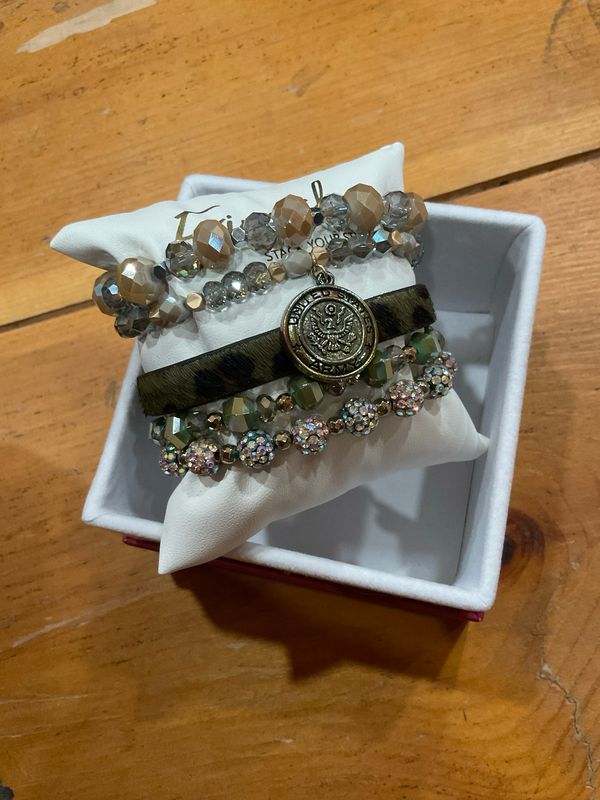 Erimish Army Camo Pillow Stack Set