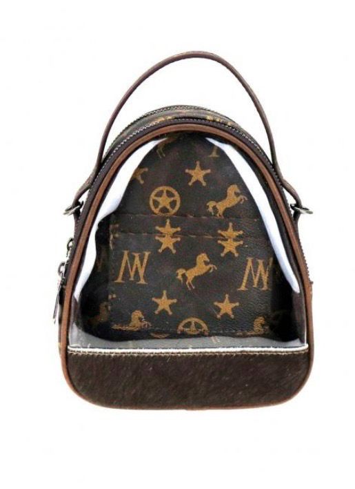 Montana West MW907-187 Signature Monogram Mini Bag/Crossbody