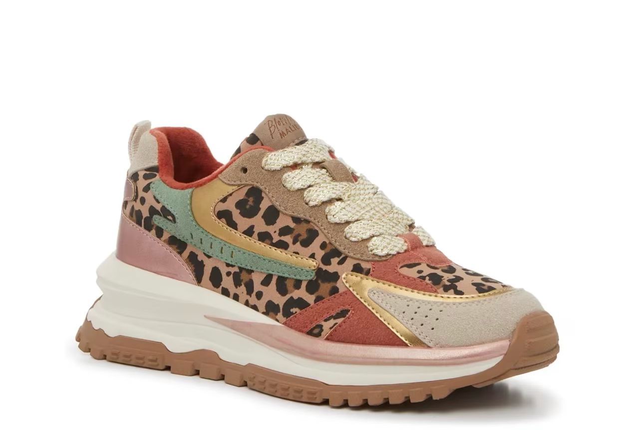 Blowfish J2104F3200124A Leo Tennis Shoe-Leop. Mult
