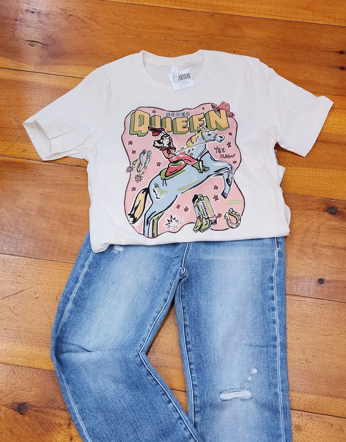 XOXO Rodeo Queen SS Tee 