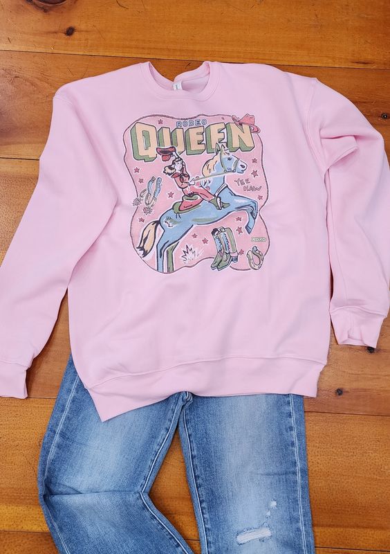 XOXO Rodeo Queen  LS Sweatshirt
