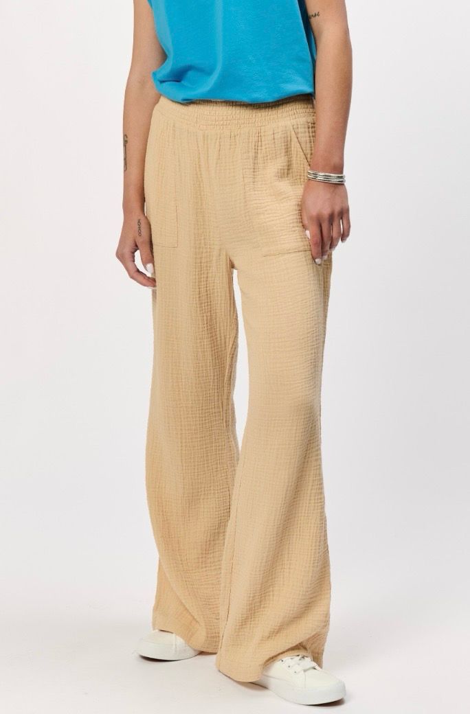 Another Love VCBM8174SCL Calista Cotton Pant-Sand