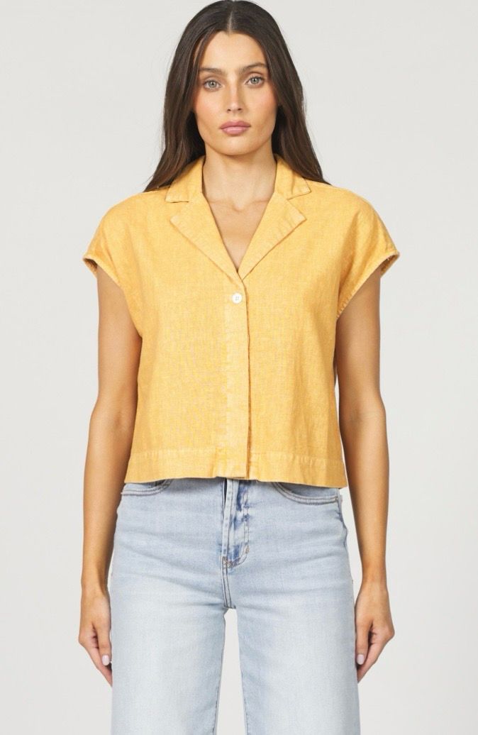 Dear John DSH1461L1OKB Cruz Boxy Fit Camp Shirt