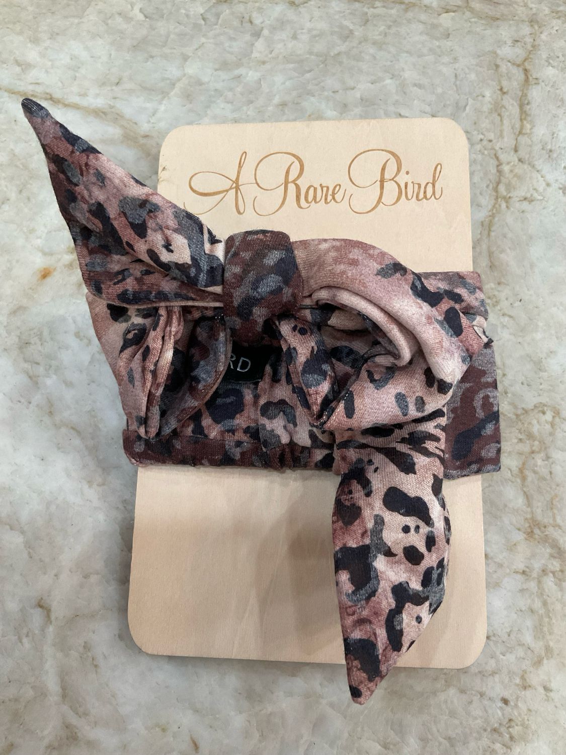 A Rare Bird Leopard Headband