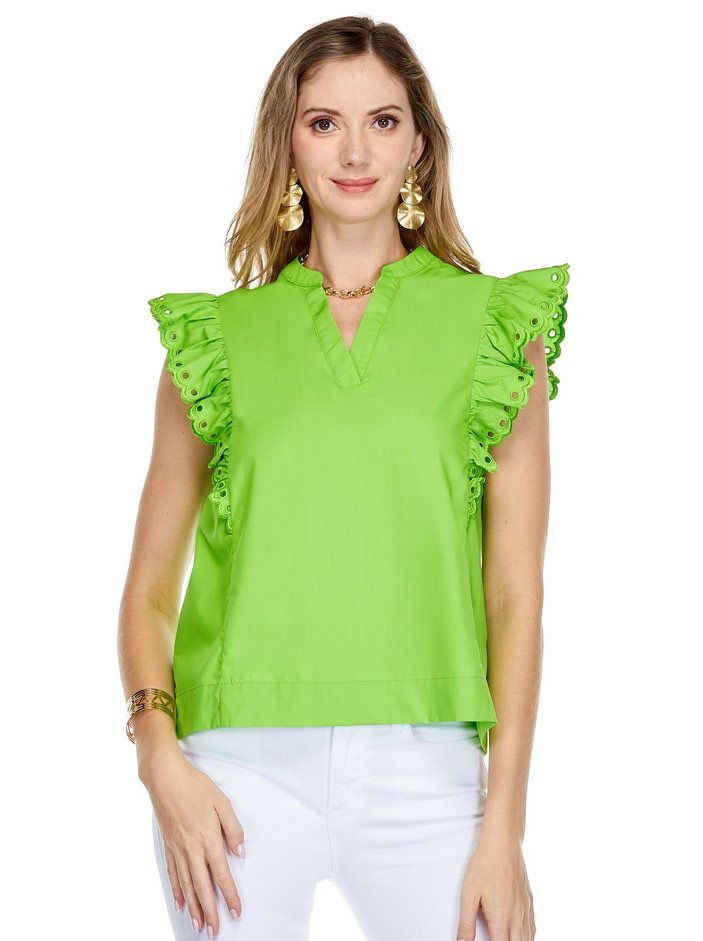 Jade 73E5097 Scallop Trim Shell-Lime